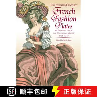 预订 Color galerie Engravings Fashion Modes... 9780486243313 French Plates Full the from Des Century Eighteenth