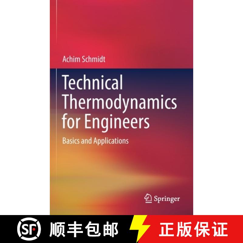 【3-4周达】Technical Thermodynamics for Engineers : Basics and Applications [9783030203993]