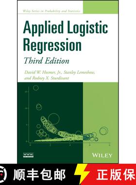 【3-4周达】精装 Applied Logistic Regression, Third Edition [Wiley统计学] [9780470582473]