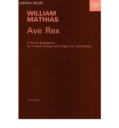 预订 ave rex: vocal score [9780193374294]