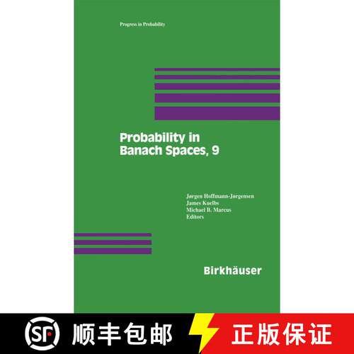 【3-4周达】精装 Probability in Banach Spaces, 9 [9780817637446]