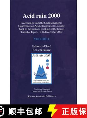 【3-4周达】Acid rain 2000: Proceedings from the 6th International Conference on Acidic Deposition: Lo... [9789401037334]