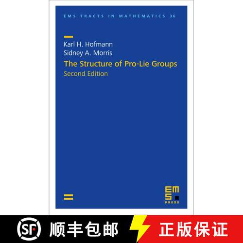 预订 精装 The Structure of Pro-Lie Groups (Print) [9783985470488]