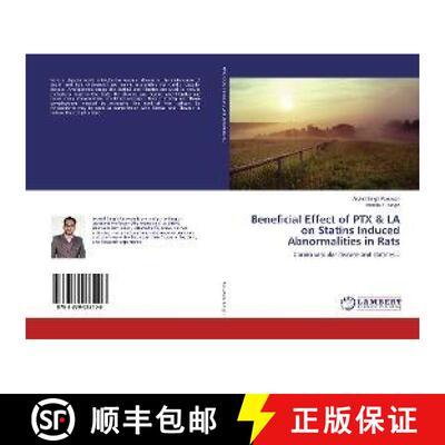 预订 Beneficial Effect of PTX & LA on Statins Induced Abnormalities in Rats [9783330033108]
