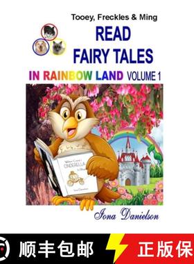 【3-4周达】Tooey, Freckles & Ming Read Fairy Tales in Rainbow Land Volume 1 [9781312981133]