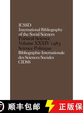 【3-4周达】Ibss: Political Science: 1985 Volume 34 [9780415000871]