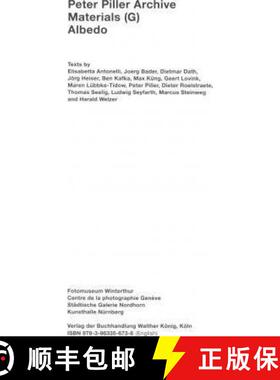 【3-4周达】Peter Piller: Archive: Materials (G) [9783863356514]