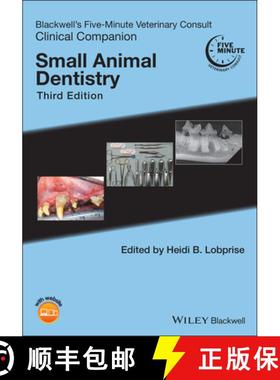 【3-4周达】Blackwell'S Five-Minute Veterinary Consult Clinical Companion: Small Animal Dentistry [Wil... [9781119584339]