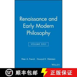 【3-4周达】Renaissance And Early Modern Philosophy: Midwest Studies In Philosophy V26 [Wiley哲学] [9780631233824]
