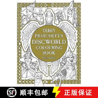 【3-4周达】Terry Pratchett's Discworld Colouring Book [9781473217478]