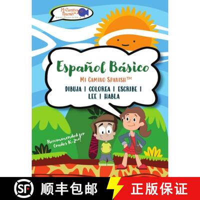 【3-4周达】Español Básico para Niños, Libro 1: Spanish Basics for Kids, Book 1 [9781387200948]