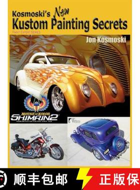 【3-4周达】Kosmoski's New Kustom Painting Secrets [9781941064153]