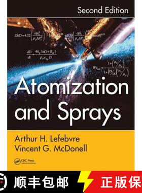 【3-4周达】ATOMIZATION AND SPRAYS, SECOND EDIT [9781498736251]