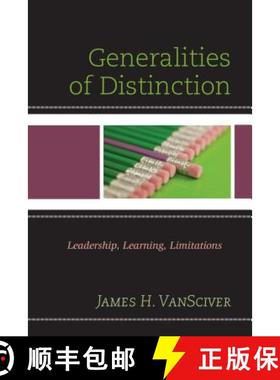 预订 Generalities of Distinction : Leadership, Learning, Limitations [9781475822410]