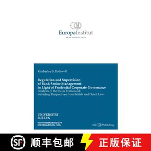 【3-4周达】Regulation and Supervision of Bank Senior Management in Light of Prudential Corporate Gove... [9783038057321]