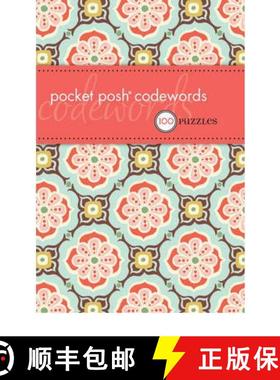 【3-4周达】Pocket Posh Codewords: 100 Puzzles [9780740797538]