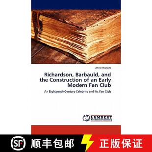 and 9783844394047 Early Richardson Barbauld Modern Construction the Club 预订 Fan