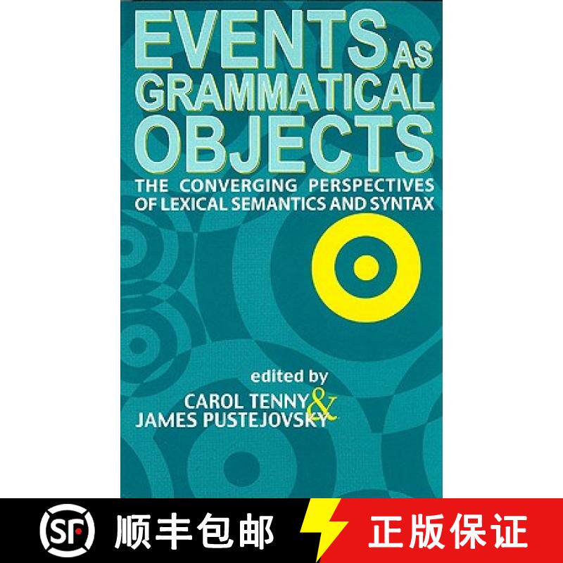 预订 Events as Grammatical Objects: The Converging Perspectives of Lexical Semantics, Logical Semanti... [9781575862064]