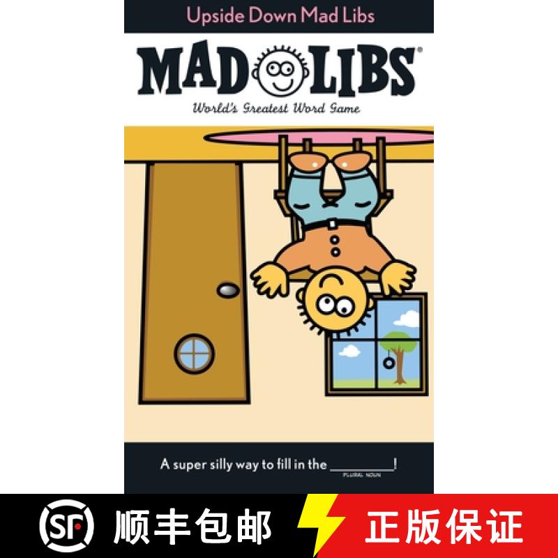 【3-4周达】Upside Down Mad Libs: World's Greatest Word Game [9780843139358]