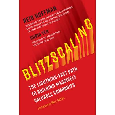 现货 闪电成长 精装 Blitzscaling: The Lightning-Fast Path to Building Massively Valuable Companies [9781524761417]