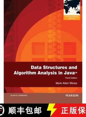 【3-4周达】Data Structures and Algorithm Analysis in Java: International Edition [9780273752110]