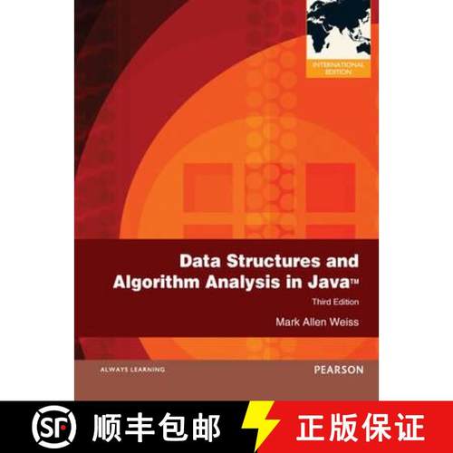 【3-4周达】Data Structures and Algorithm Analysis in Java: International Edition [9780273752110]