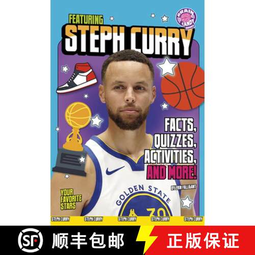 预订 Featuring Steph Curry: Facts, Quizzes, Activities, and More! [9798875289392]