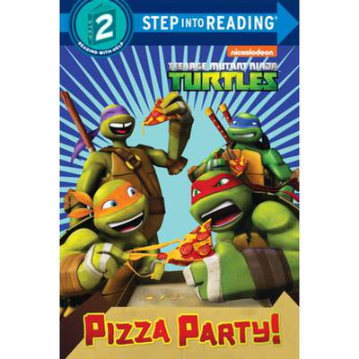 【4周达】Pizza Party! (Teenage Mutant Ninja Turtles) [9781524769826]