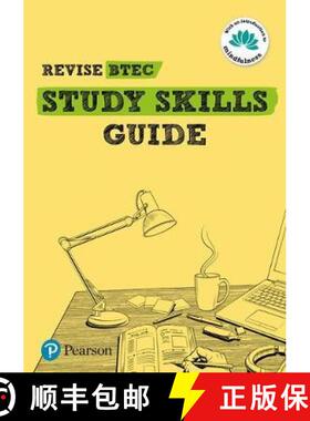 【3-4周达】Pearson REVISE BTEC Study Skills Guide - 2023 and 2024 exams and assessments: for home lea... [9781292333892]