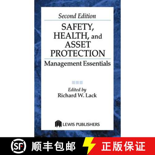 【3-4周达】精装 Safety, Health, and Asset Protection: Management Essentials, Second Edition [9781566703703]