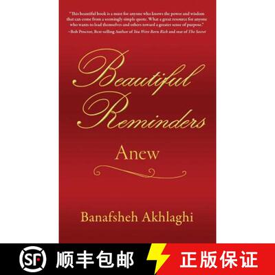 【3-4周达】Beautiful Reminders: Anew [9780992011604]