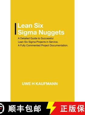 预订 Lean Six Sigma Nuggets: A Fully Commented Project Documentation [9781543744644]