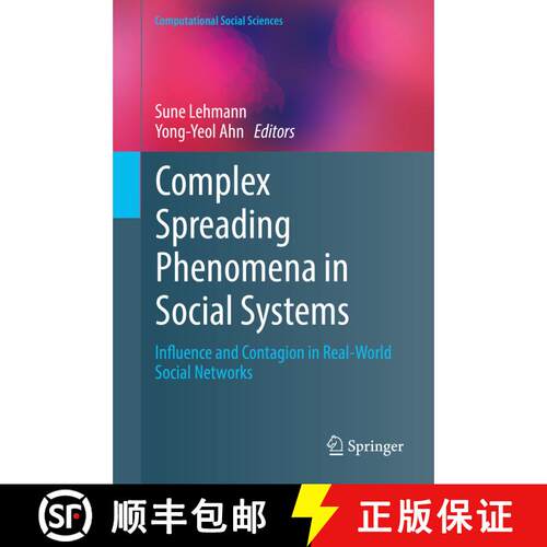 【3-4周达】精装 Complex Spreading Phenomena in Social Systems : Influence and Contagion in Real-World... [9783319773315]