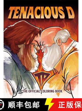 【3-4周达】Tenacious D: The Official Coloring Book [9781970047219]