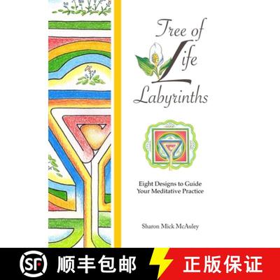预订 Tree of Life Labyrinths: Eight Designs to Guide Your Meditative Practice [9781716530739]
