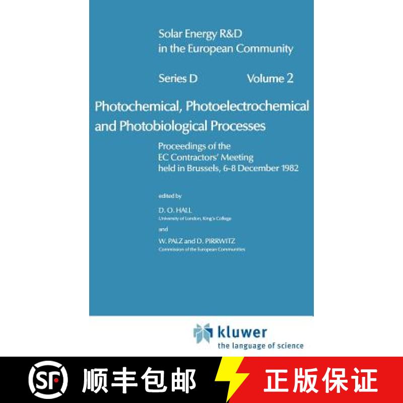 【3-4周达】Photochemical, Photoelectrochemical and Photobiological Processes, Vol.2 [9789027716149]