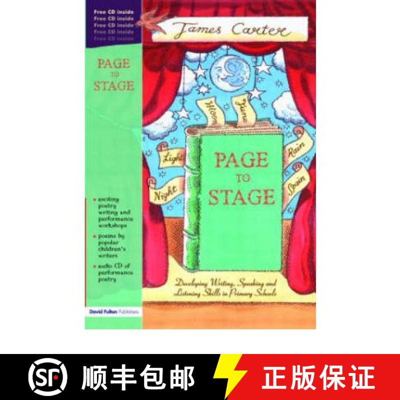 【3-4周达】Page to Stage: Developing Writing, Speaking And Listening Skills in Primary Schools [9781843122159]