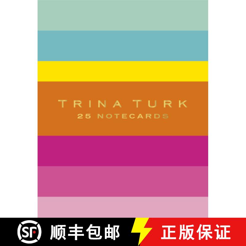 【3-4周达】Trina Turk Notecards [9781797207766]