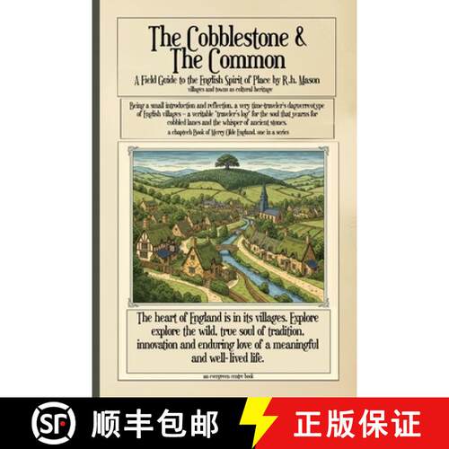 【3-4周达】The Cobblestone & The Common: A Field Guide to the English Spirit of Place [9781989647837]