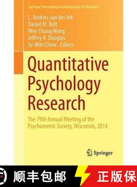 【3-4周达】Quantitative Psychology Research: The 79th Annual Meeting of the Psychometric Society, Mad... [9783319199764]