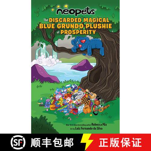 【3-4周达】Neopets: The Discarded Magical Blue Grundo Plushie of Prosperity: Volume 2 [9781524880613]