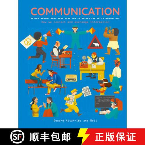 【3-4周达】精装 Communication – How we connect and exchange information [9781787081963]