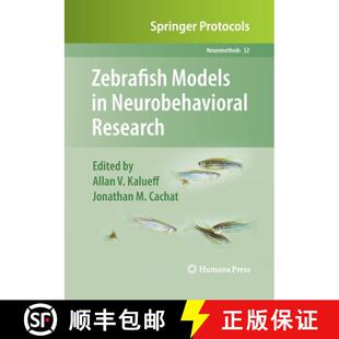Zebrafish Models Research 4周达 Neurobehavioral 9781493959228