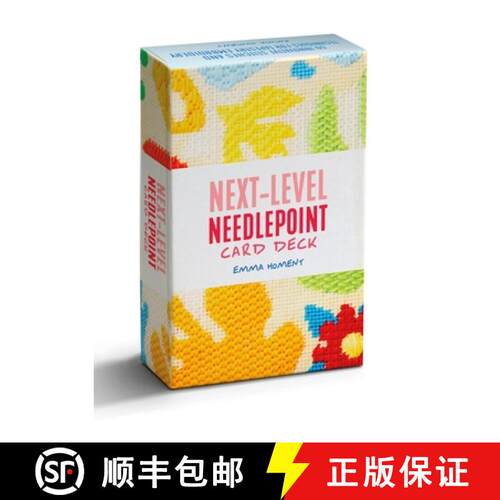 【3-4周达】Next-Level Needlepoint Card Deck : 50 innovative stitches and techniques for tapestry embr... [9781446316832]