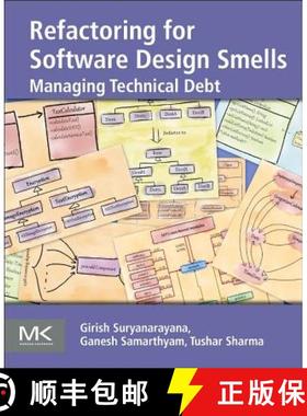 【3-4周达】Refactoring for Software Design Smells: Managing Technical Debt [9780128013977]