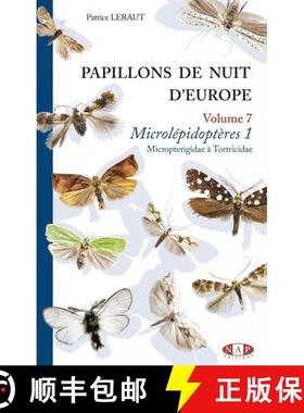 预订 Papillons de Nuit d'Europe, Volume 7: Microlépidoptères 1: Micropterigidae à Tortricidae [Mot... [9782913688414]