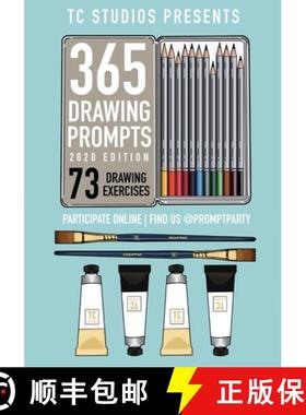 预订 365 Drawing Prompts: 2020 Edition [9781951626099]