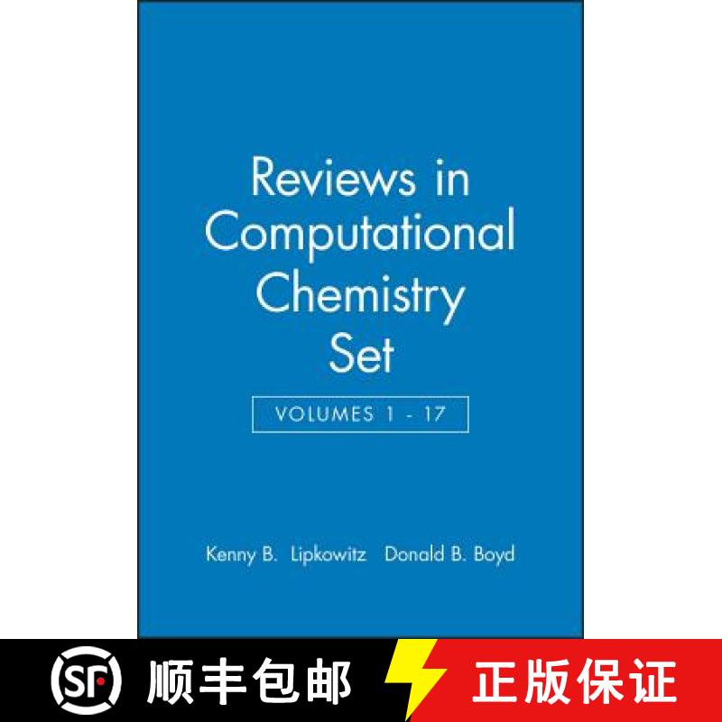 【3-4周达】Reviews In Computational Chemistry, Volume 1 - Volume 17 Set [Wiley化学化工] [9780471219224]
