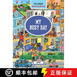 My Little Wimmelbook(r) - My Busy Day: A Look-And-Find Book (Kids Tell the Story) [9781615199822]