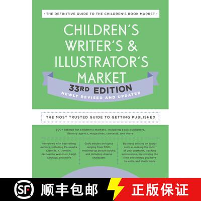 【3-4周达】Children's Writer's & Illustrator's Market 33rd Edition: The Most Trusted Guide to Getting... [9780593332054]